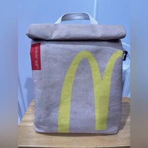 McDonald's Brown and Yellow Men's Bag